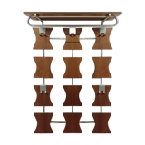Scandinavian teak coat/hat wearer