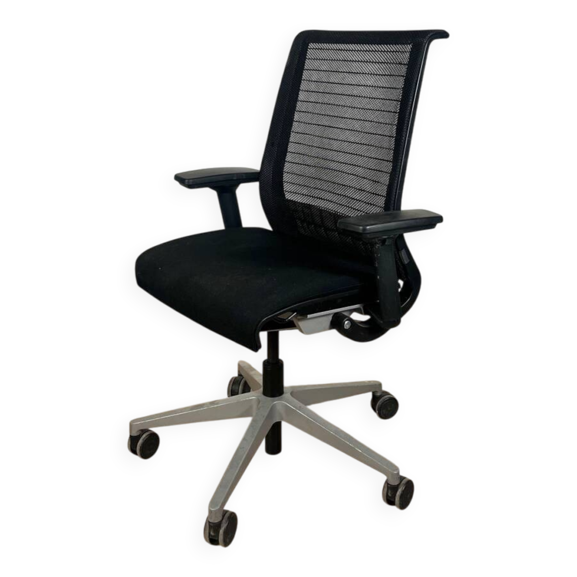 Steelcase v1 Think Ergonomic Chair - Black Grey