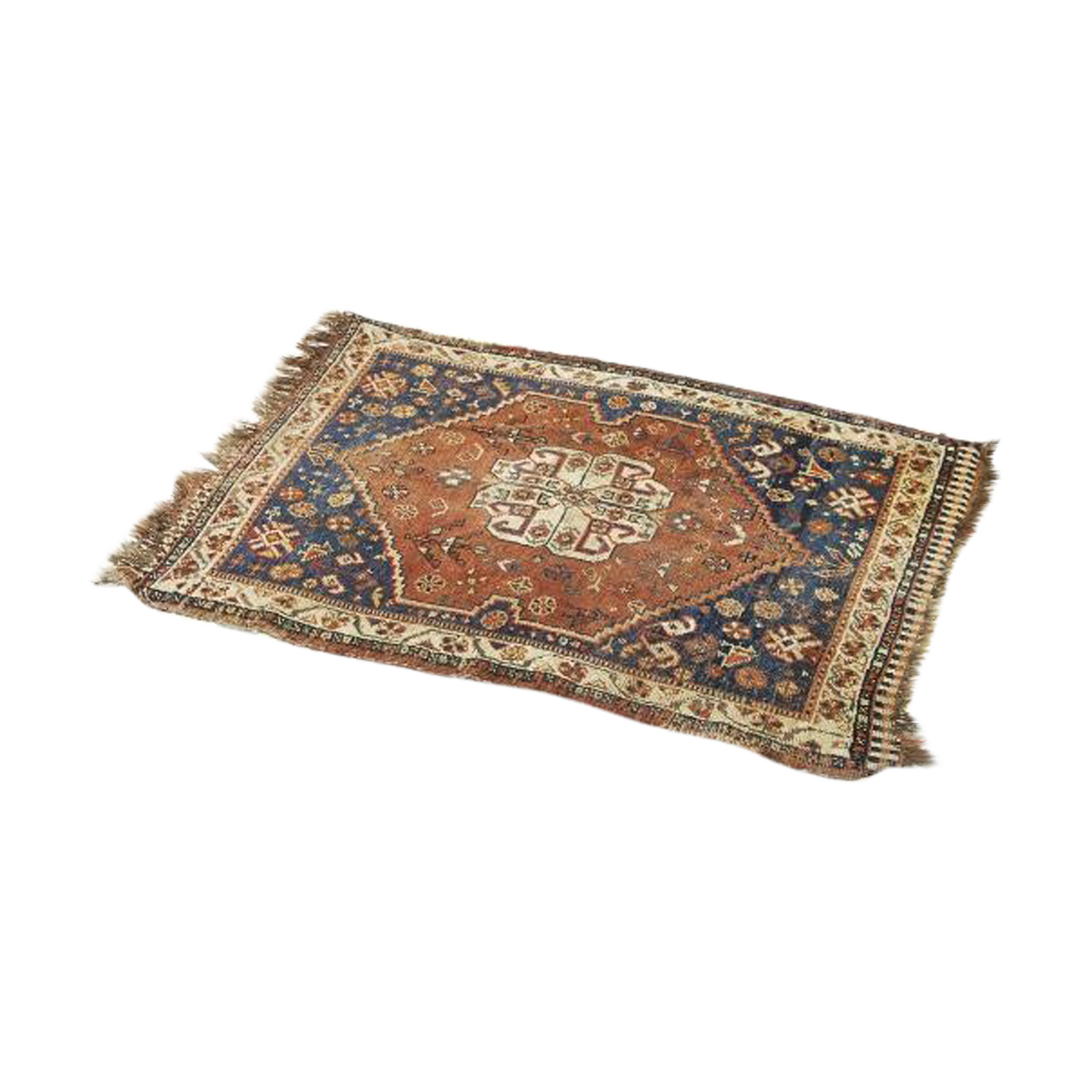 Ancient Persian carpet Shira from the 1880s, 80x120cm.
