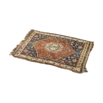 Tapis persan ancien shira années 1880 80x120cm