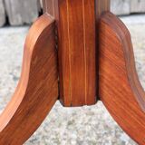 Vintage Neoclassical wooden Game Table-Side Table- Inlay Work-60s