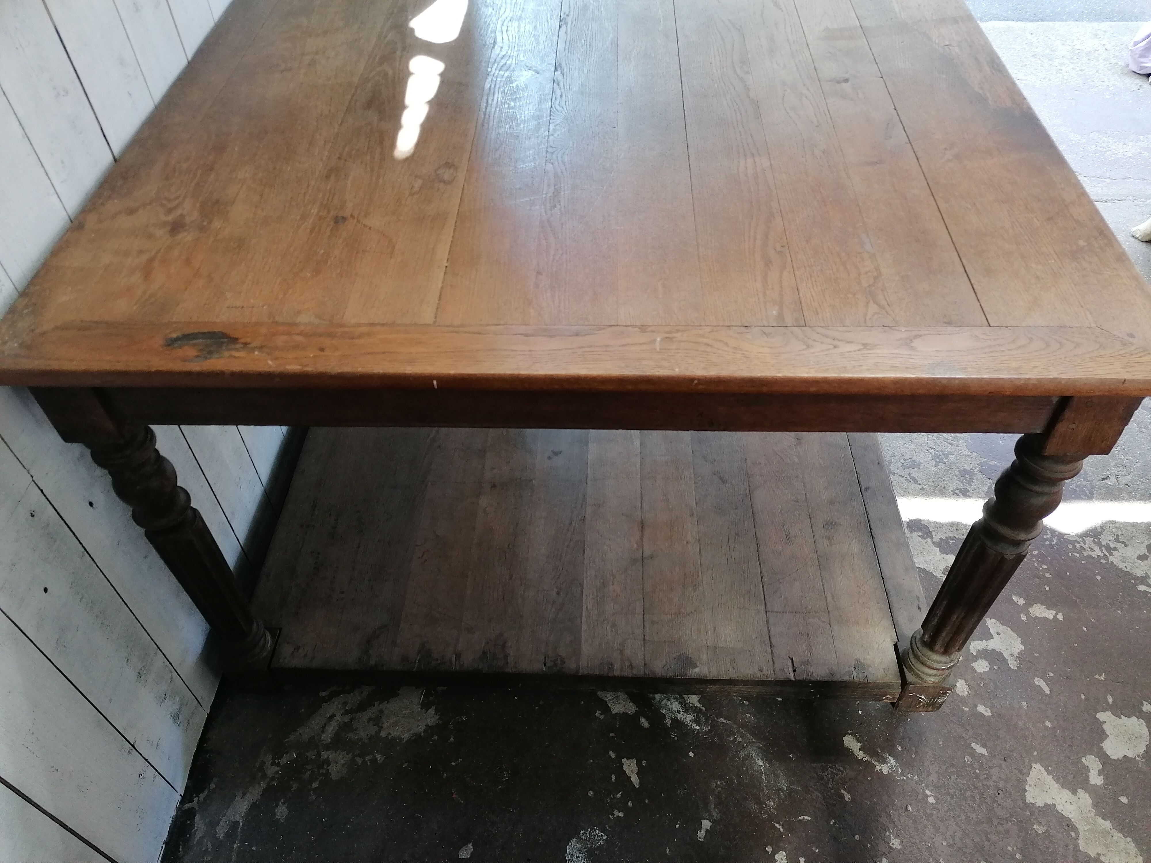 Table de drapier 19ème siècle