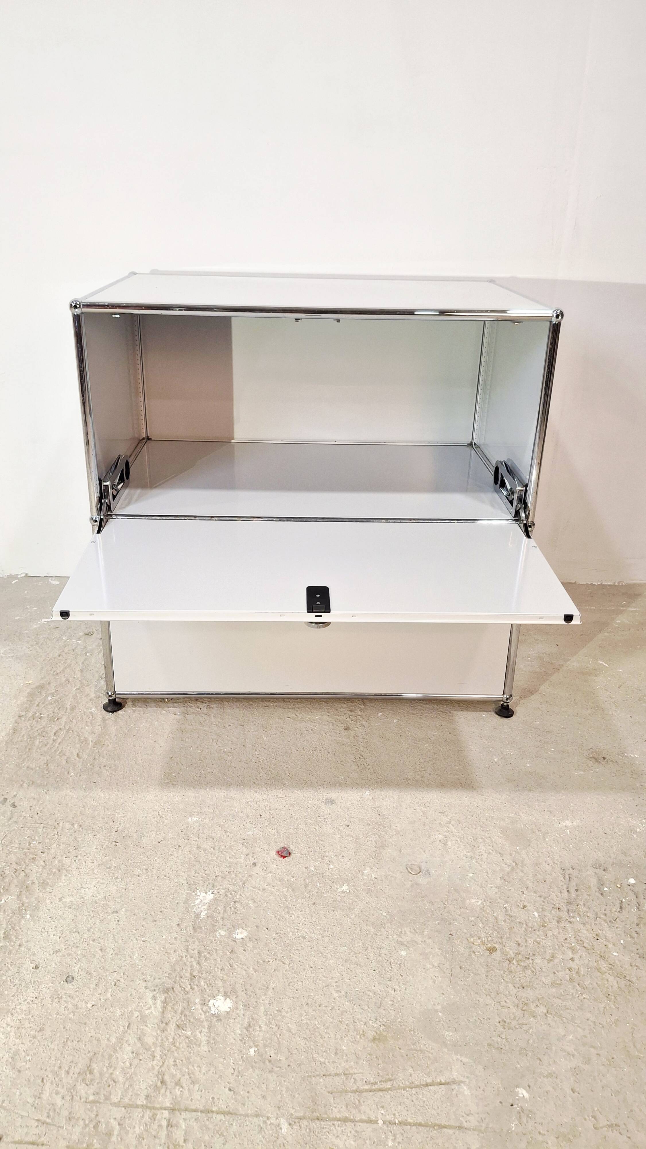 USM Haller two-drawer cabinet from the 1980s