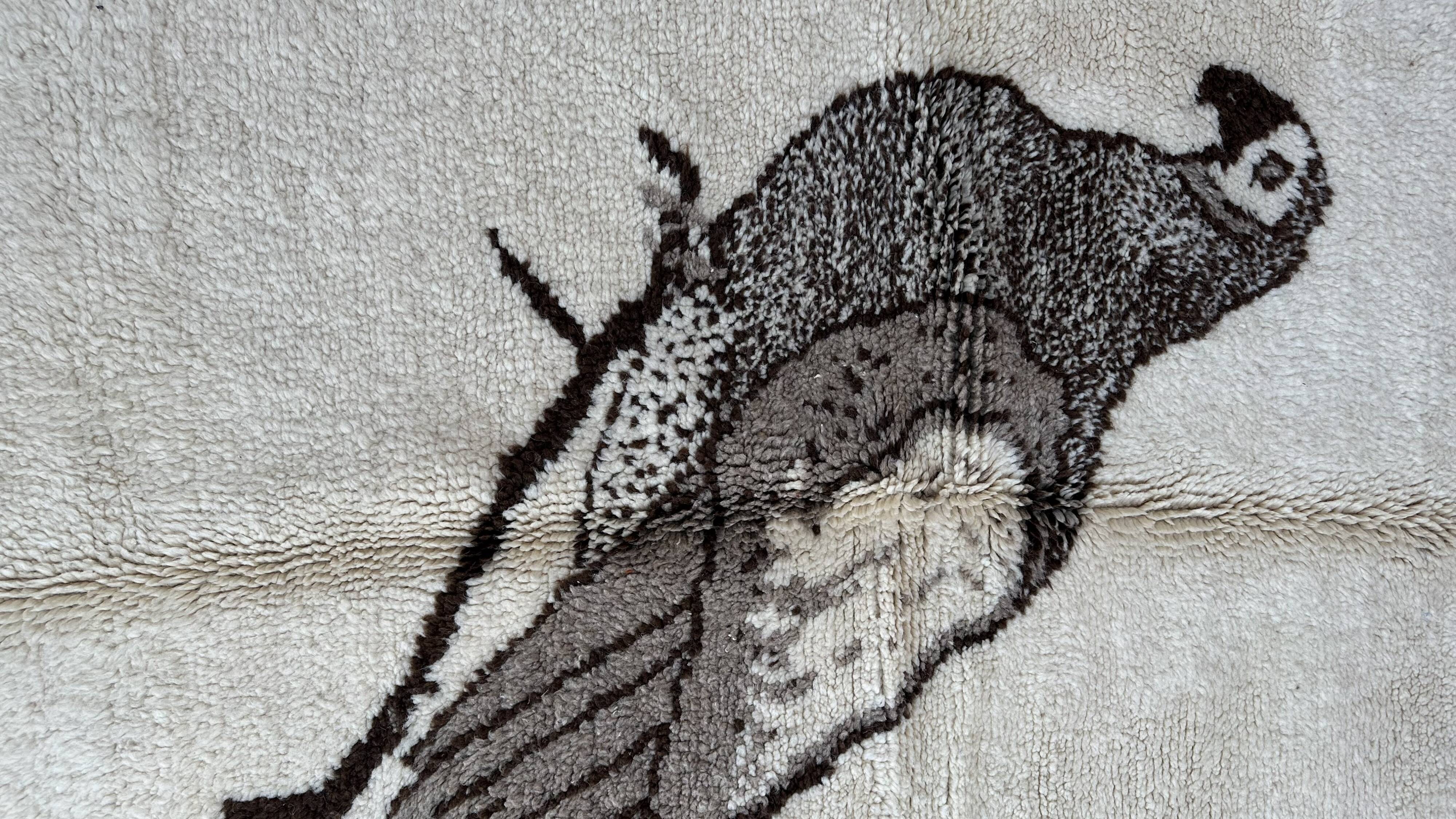 Beni M'Rirt Moroccan Rug - 202 x 153 cm