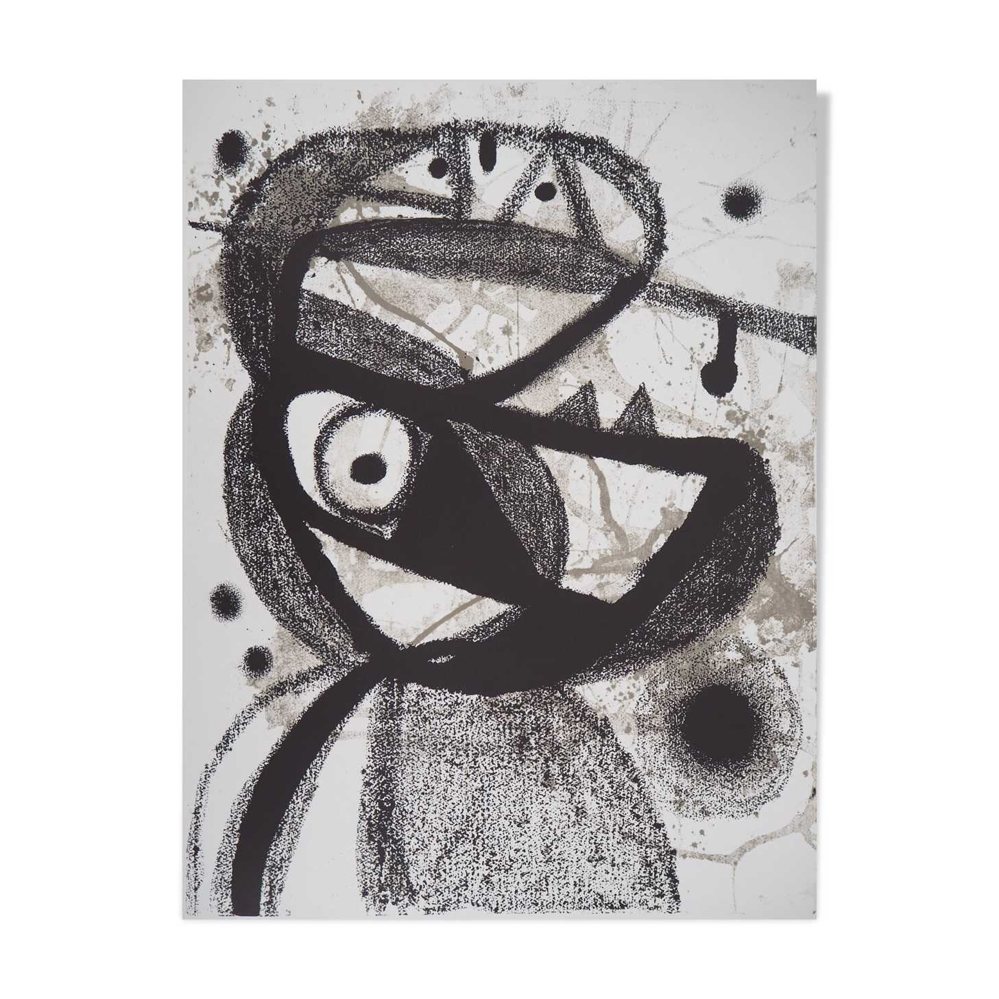 Joan MIRO: Surrealist bird - Lithograph