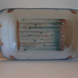 Plat a asperges Digoin Sarreguemines 1950
