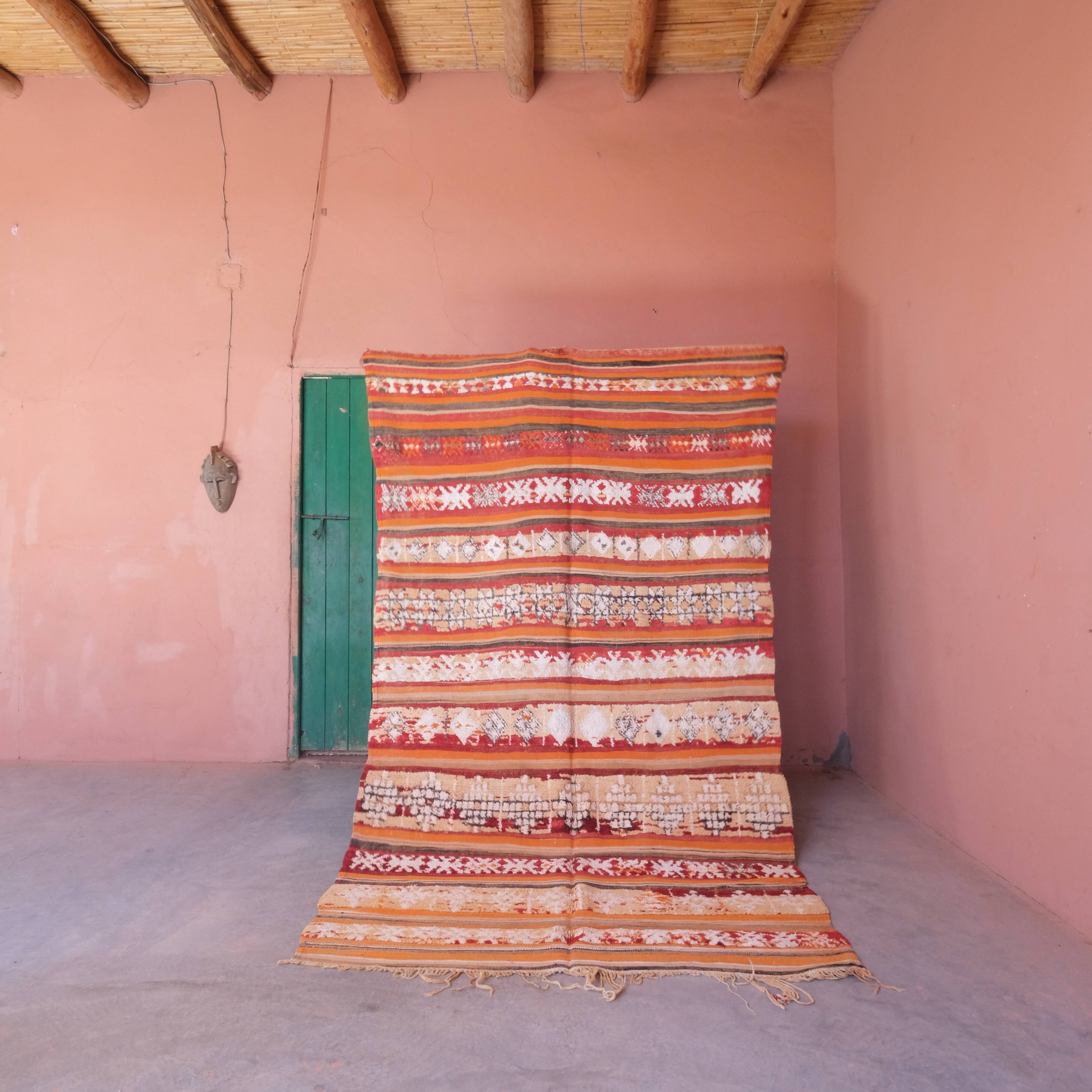 Berber Kilim Zayan Rug - 266 x 149 cm