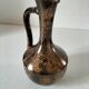 Glazed stoneware pitcher in coppery brown – Potter's work, France, 1970s
