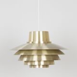 Danish vintage pendant lamp Verona by Svend Middelboe, Nordisk Solar, 1962