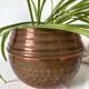 Villedieu hammered copper pot cover