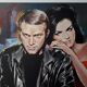 Original movie poster "The Cincinnati Kid" Steve McQueen 60x80cm 1965