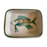 Plat poisson Robert Picault Vallauris 1960