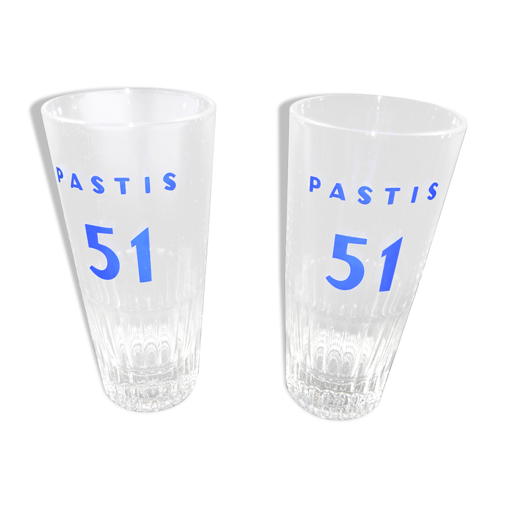 Paire de verres Pastis 51