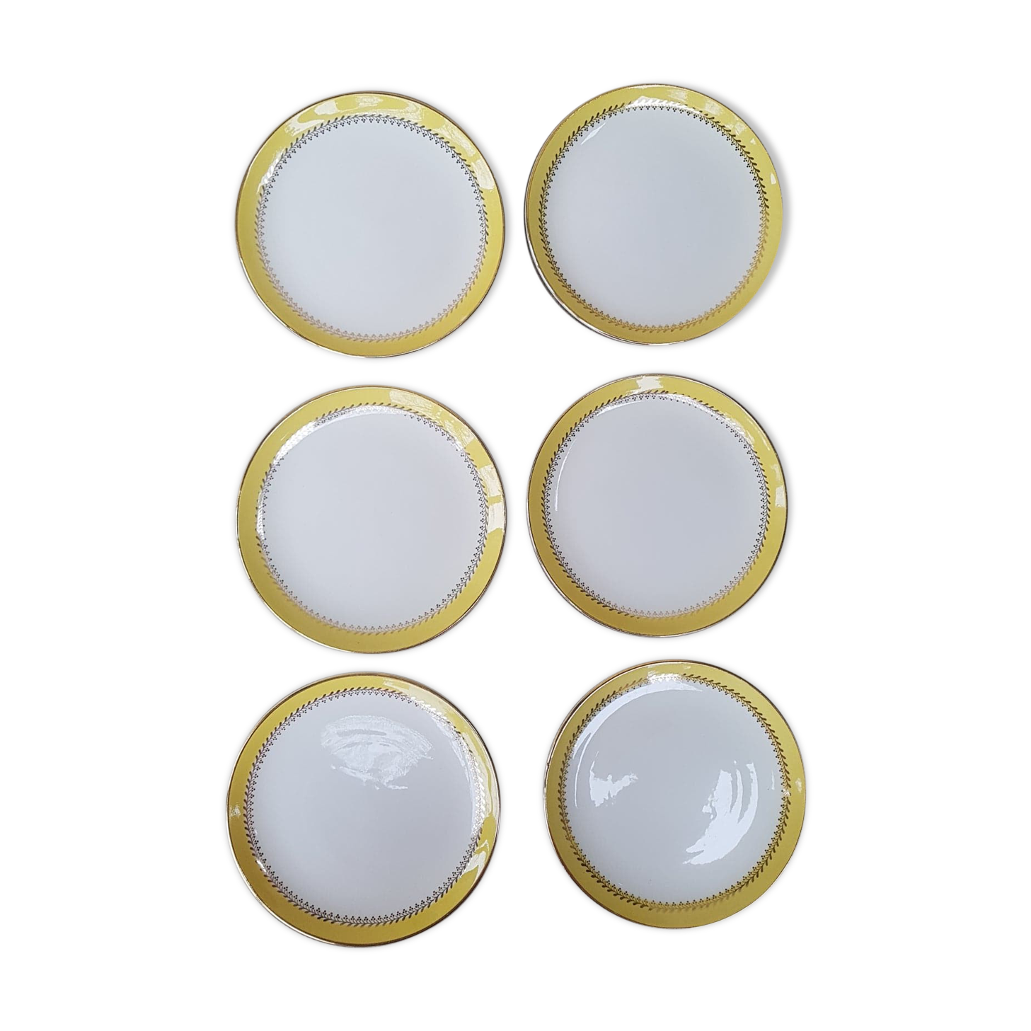 Lot de 6 assiettes Biarritz
