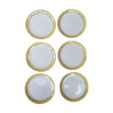 Set of 6 plates Biarritz