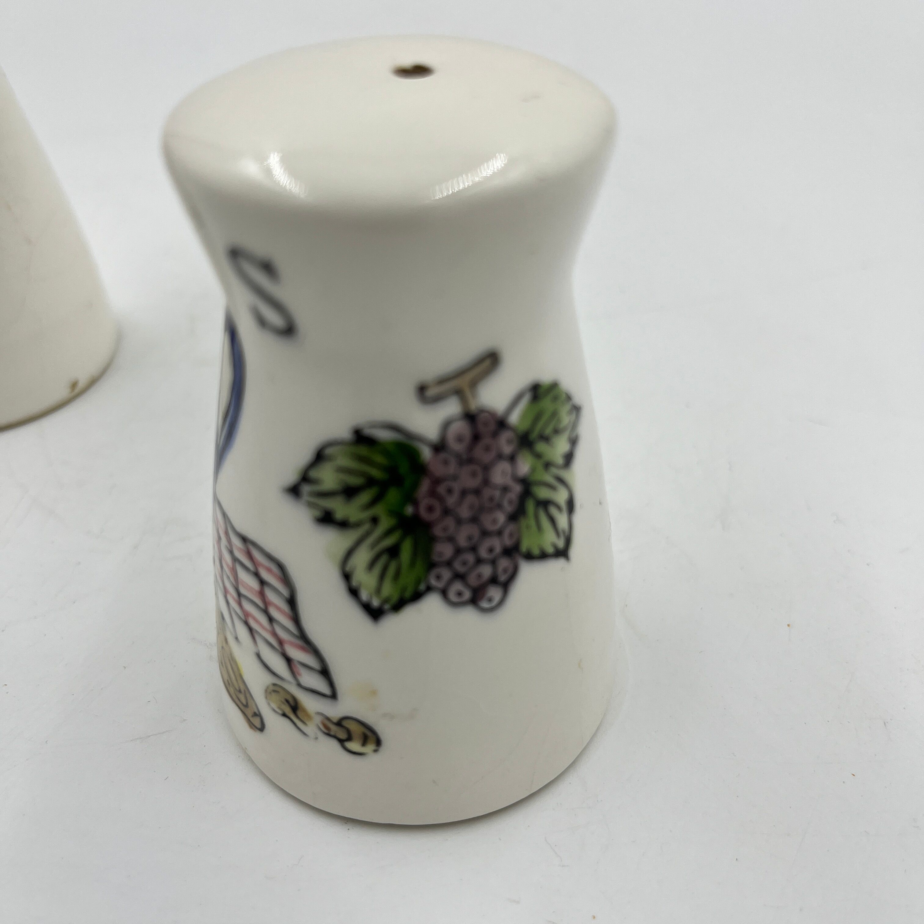 Salière et poivrier en céramique