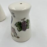 Salière et poivrier en céramique