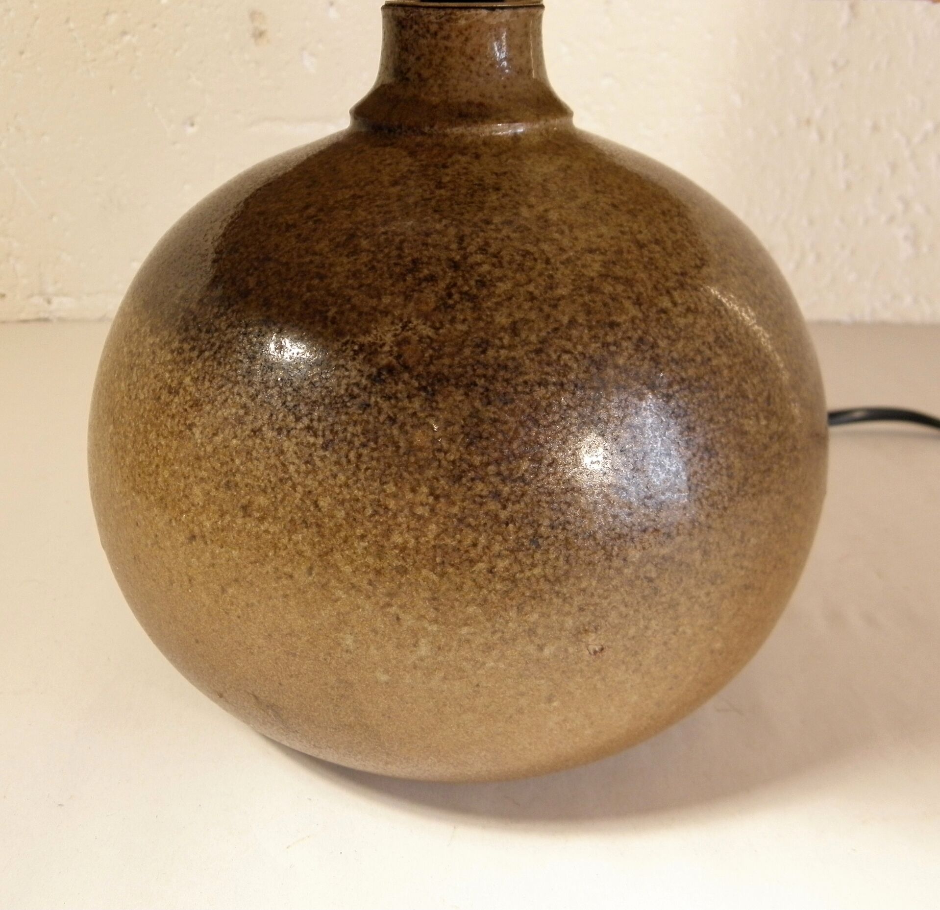 Stoneware lamp 70s