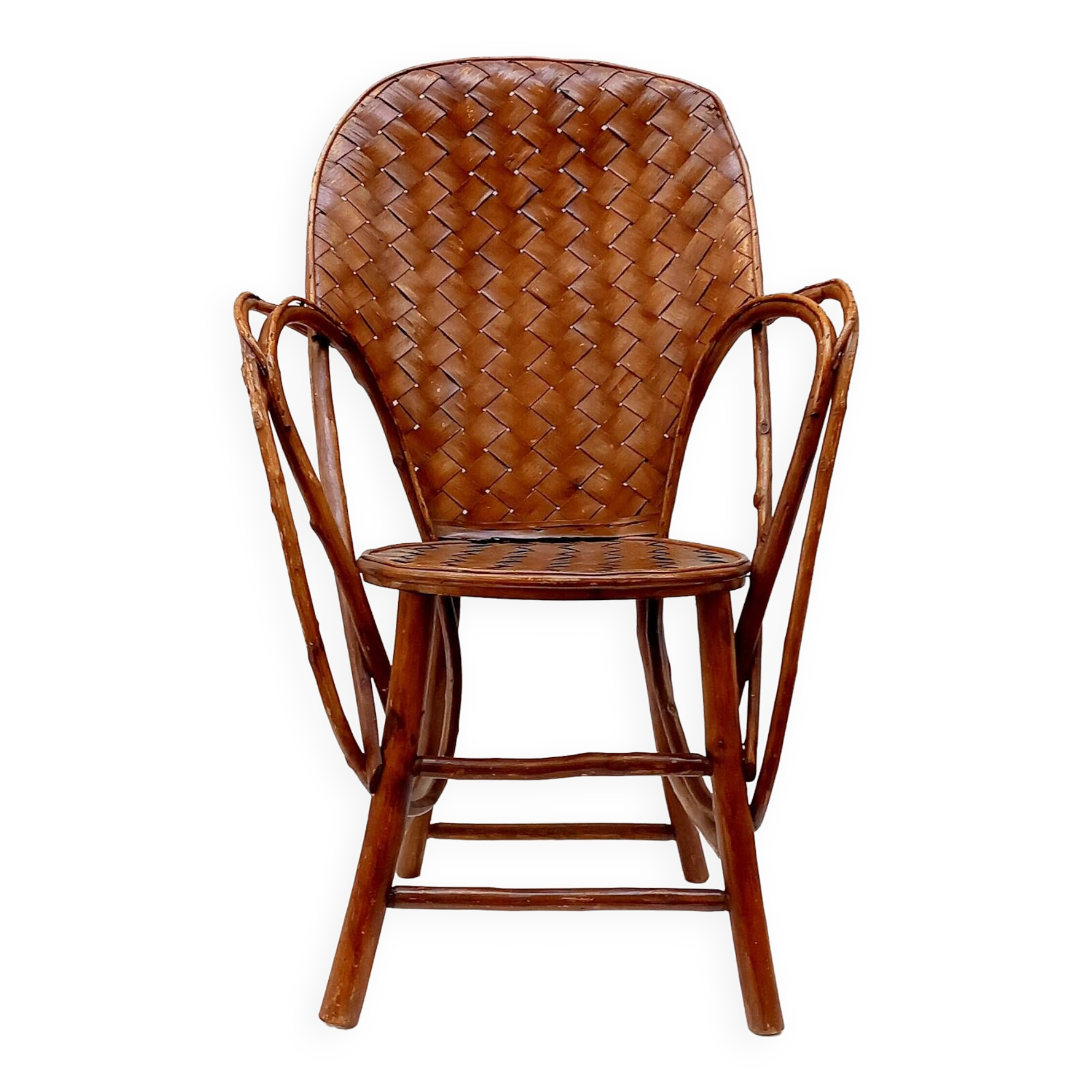 Chestnut armchair