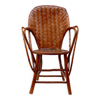 Chestnut armchair