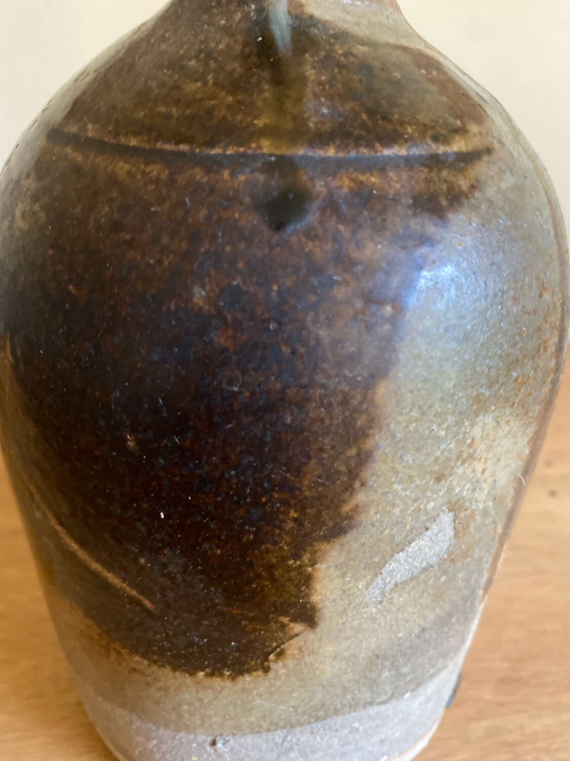 Vase ceramique du 19eme de la Borne