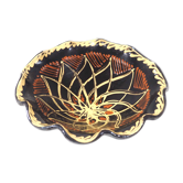 Vintage collar salad bowl