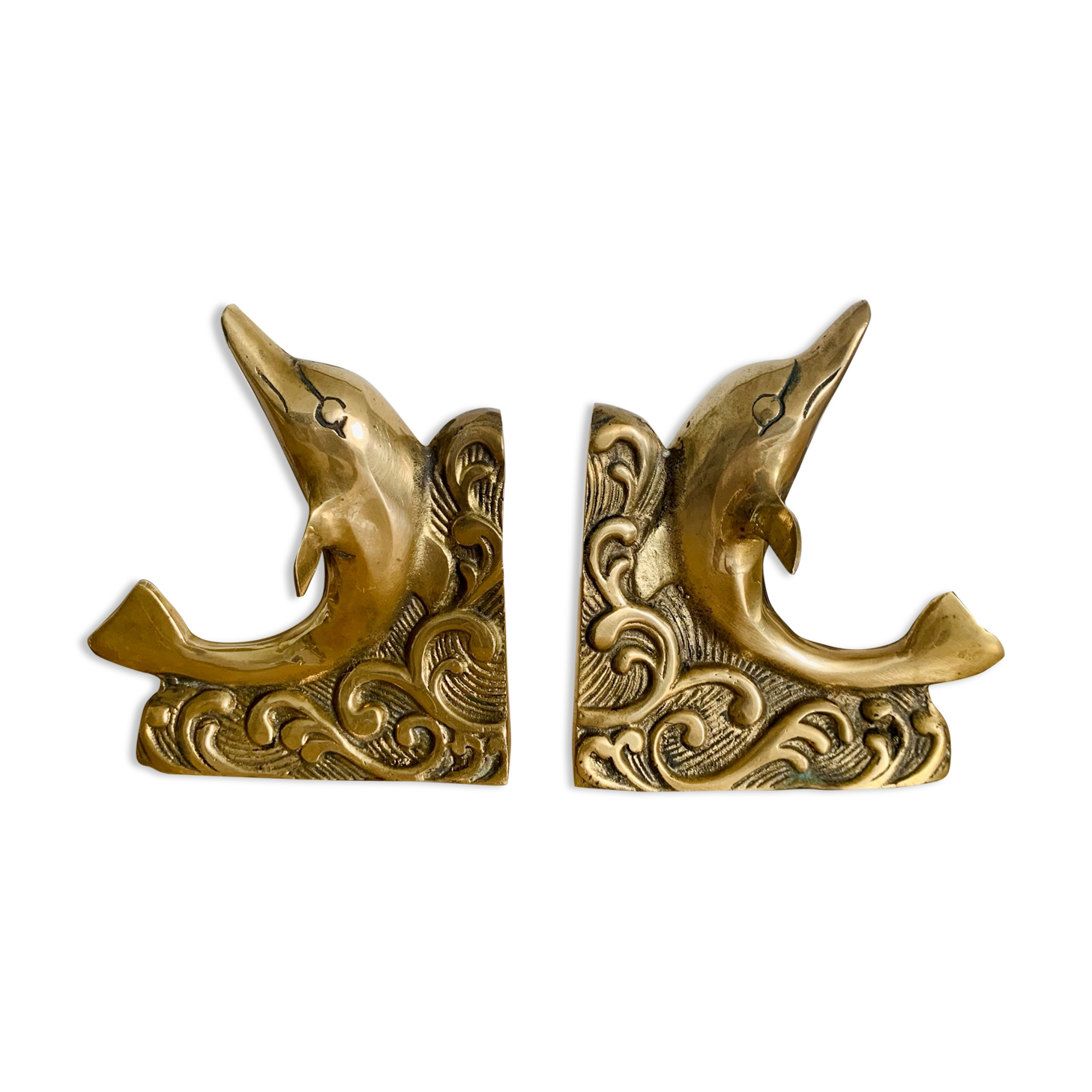 Greenhouse book art deco vintage dolphin