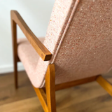 Fauteuil type 300-138 Bystrzyckie Fabryki Mebli Vintage PRL années 60, 70
