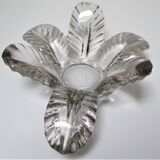 Flower candle holder glass centerpiece Pierre d'Avesn