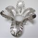 Flower candle holder table centre glass Pierre d'Avesn