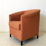 Orange armchair by Paolo Piva for Wittmann, Model Aura