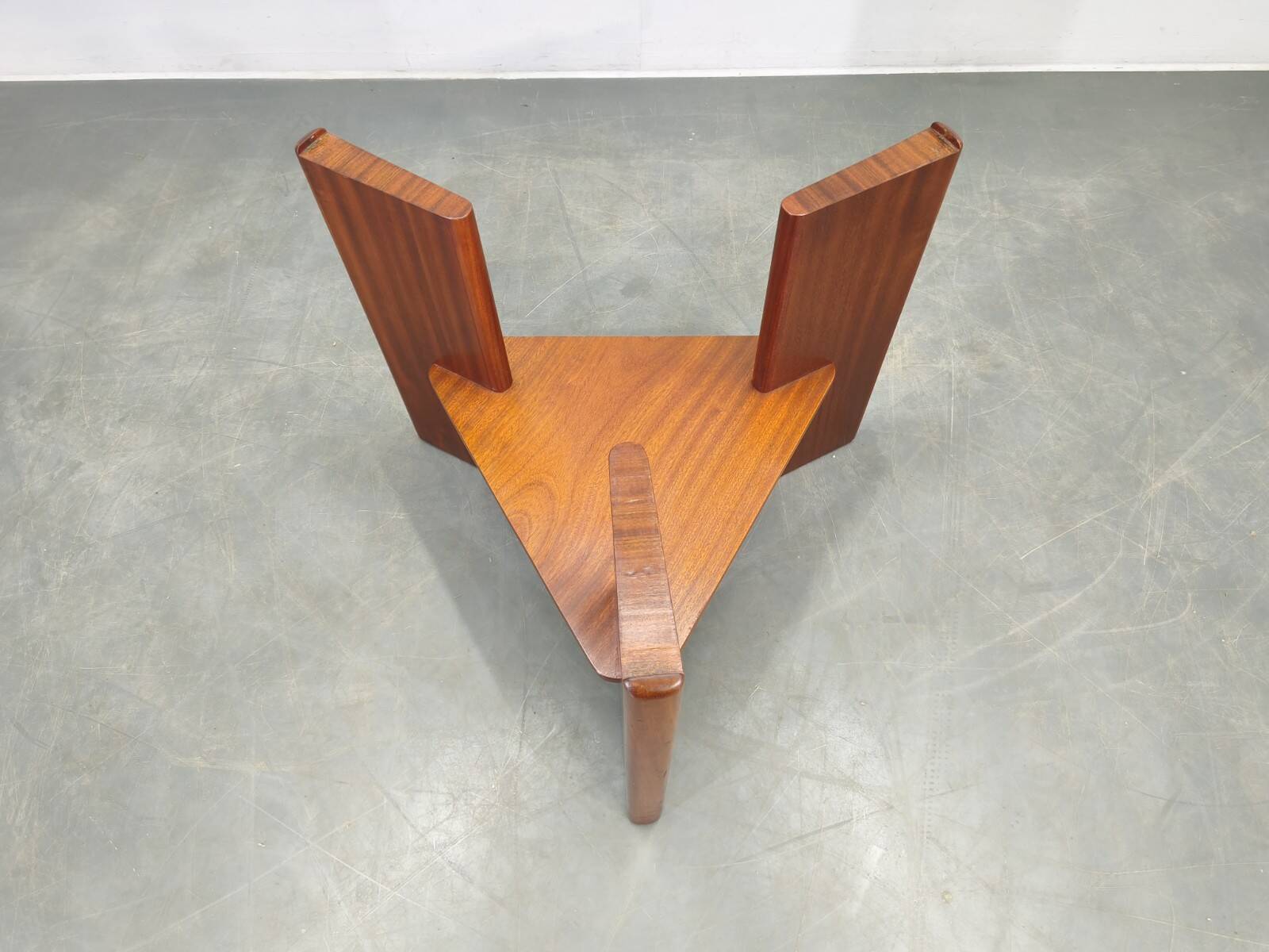 Danish Mid Century Teak Round Coffee Table, 1960s