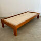 Wooden sofa design Regain France vintage 60s