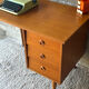Bureau scandinave vintage en teck, 1960/70