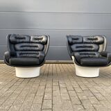 Joe Colombo Elda design armchair, Longhi edition