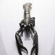 Crayfish/lobster handle, silver-plated metal, 1950s-1970s