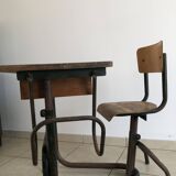 Adjustable school desk from the 1930s