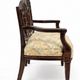 Set of carved wooden armchairs - Classic style - Chiniot, Pakistan