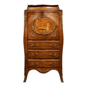 Secrétaire Louis XV - marqueterie