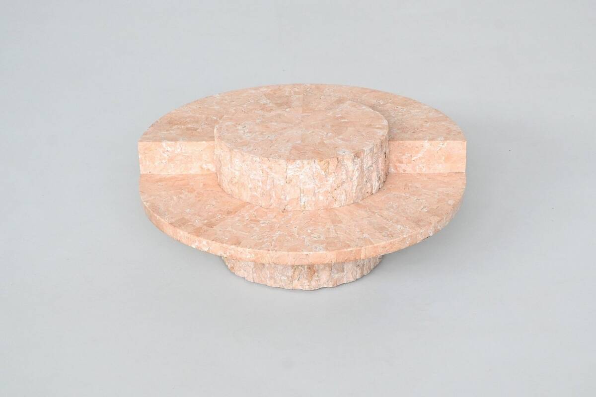 Magnussen Ponte Mactan stone coffee table Belgium 1970