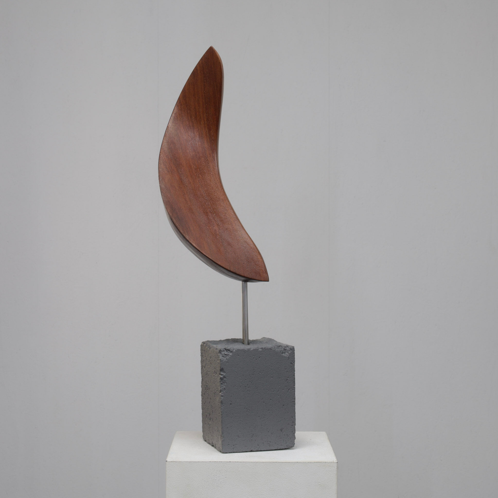 Organic abstract sculpture by Ineke van Zuuren, Netherlands, 1980s