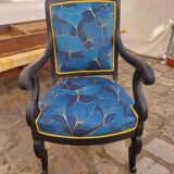 Restored old armchair