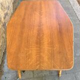 Vintage rattan coffee table