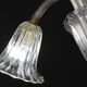 Amazing Art Decò Murano Glass Chandelier 5 Light, 1950