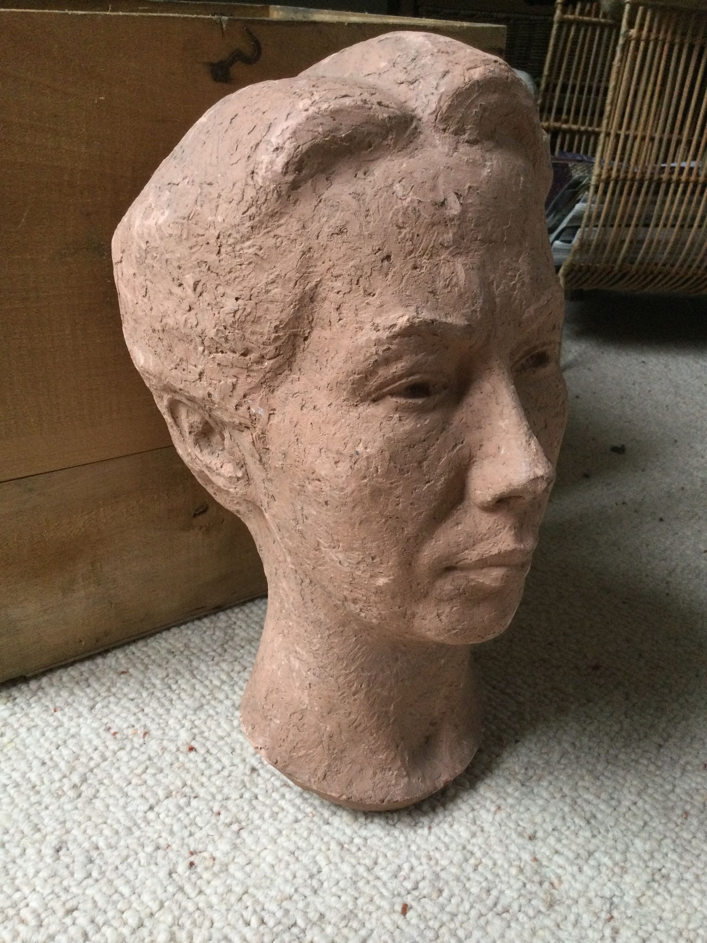 Terracotta bust