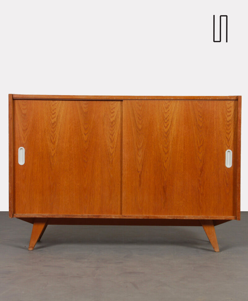 Oak chest of drawers, model U-452, by Jiroutek for Interier Praha, 1960