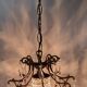 Authentic Peris Andreu chandelier, Valencia, Spain, 1950s, fully