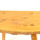 Massive wooden stool