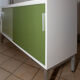 Enfilade revisitée en 2 verts