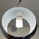 Lampadaire  métal chromé